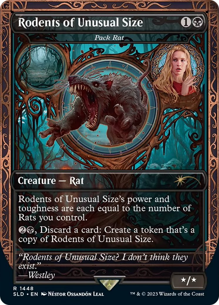 Rodents of Unusual Size - Pack Rat [Secret Lair Drop Series] | Cracking-Singles