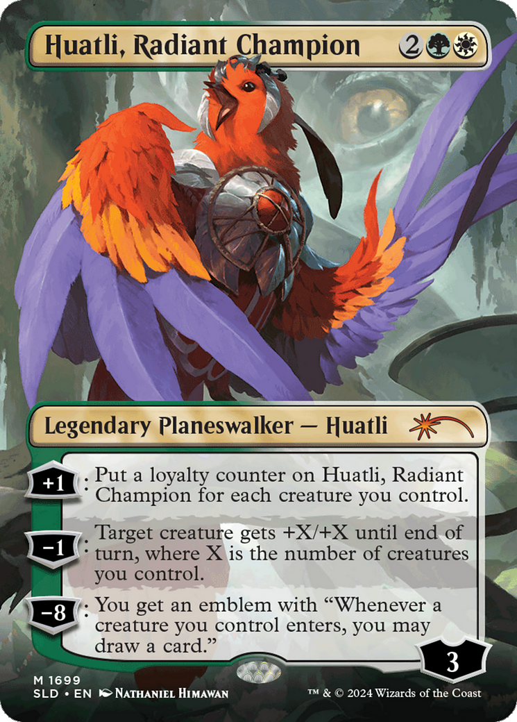 Huatli, Radiant Champion (Rainbow Foil) [Secret Lair Drop Series] | Cracking-Singles