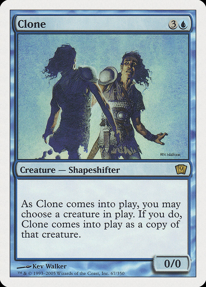 Clone (9th Edition) [Oversize Cards] | Cracking-Singles