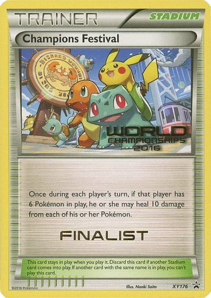 Champions Festival (XY176) (2016 Finalist) [XY: Black Star Promos] | Cracking-Singles