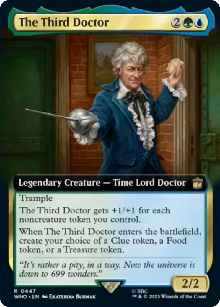 The Third Doctor (Extended Art) [Doctor Who] | Cracking-Singles