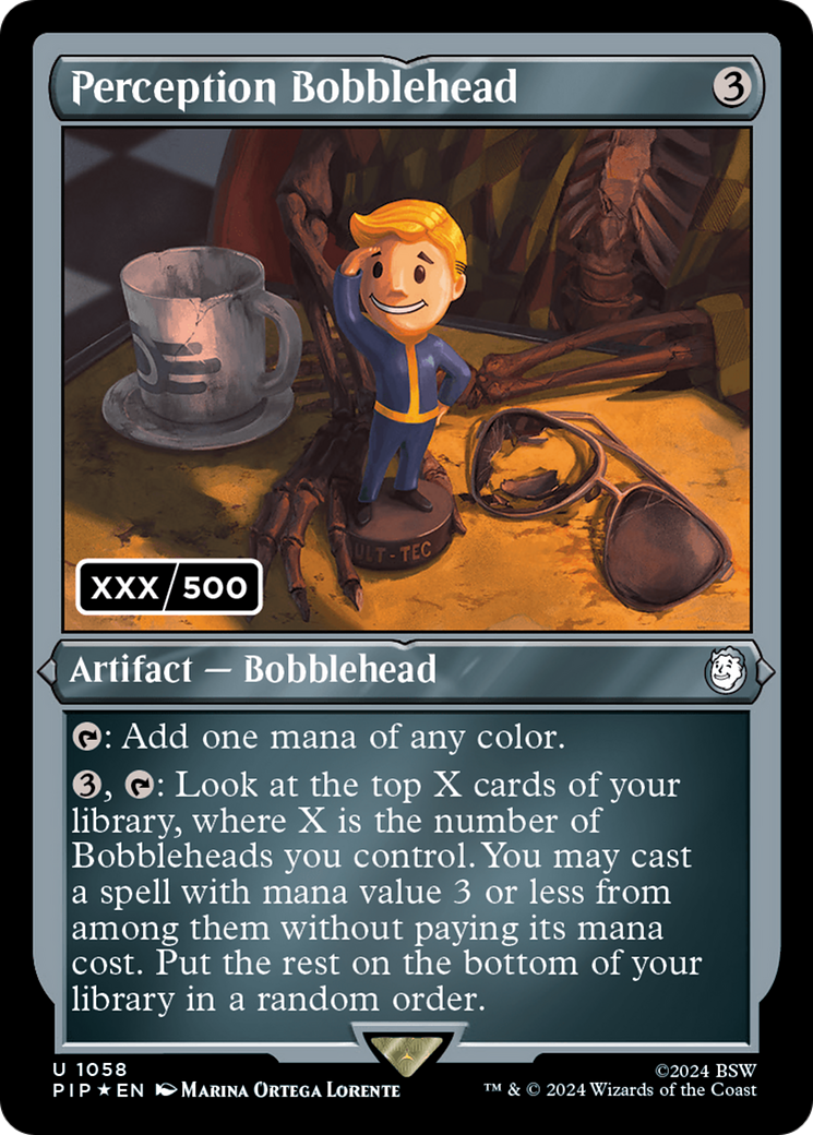 Perception Bobblehead (Serial Numbered) [Fallout] | Cracking-Singles