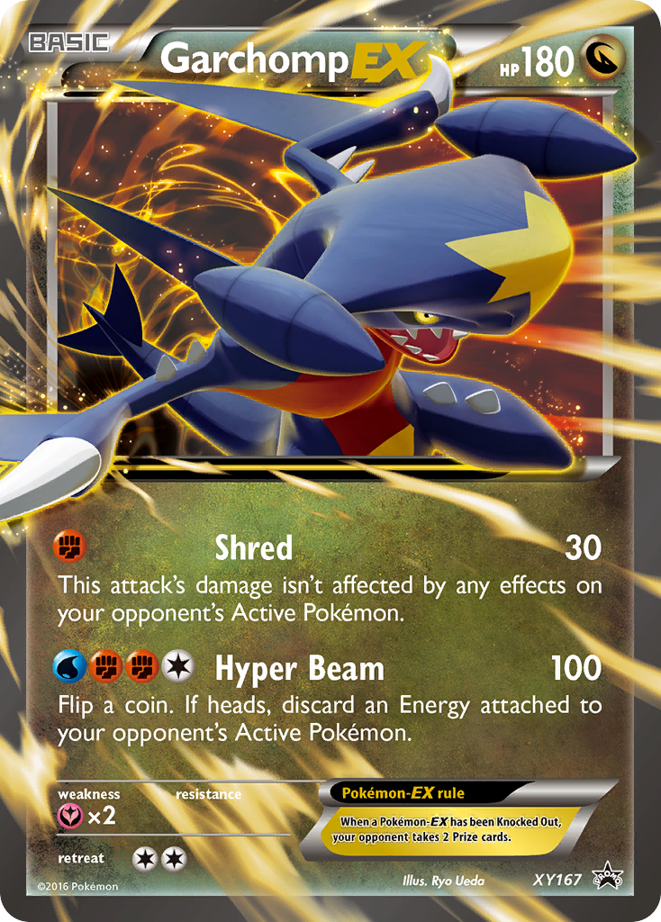 Garchomp EX (XY167) [XY: Black Star Promos] | Cracking-Singles