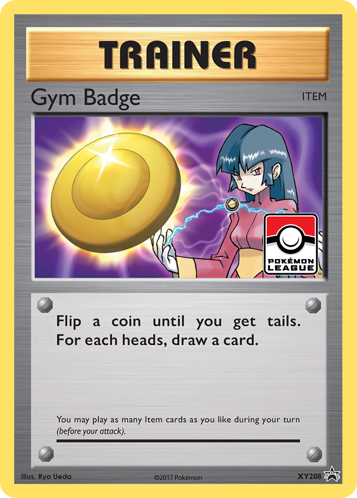 Gym Badge (XY208) (Sabrina) [XY: Black Star Promos] | Cracking-Singles