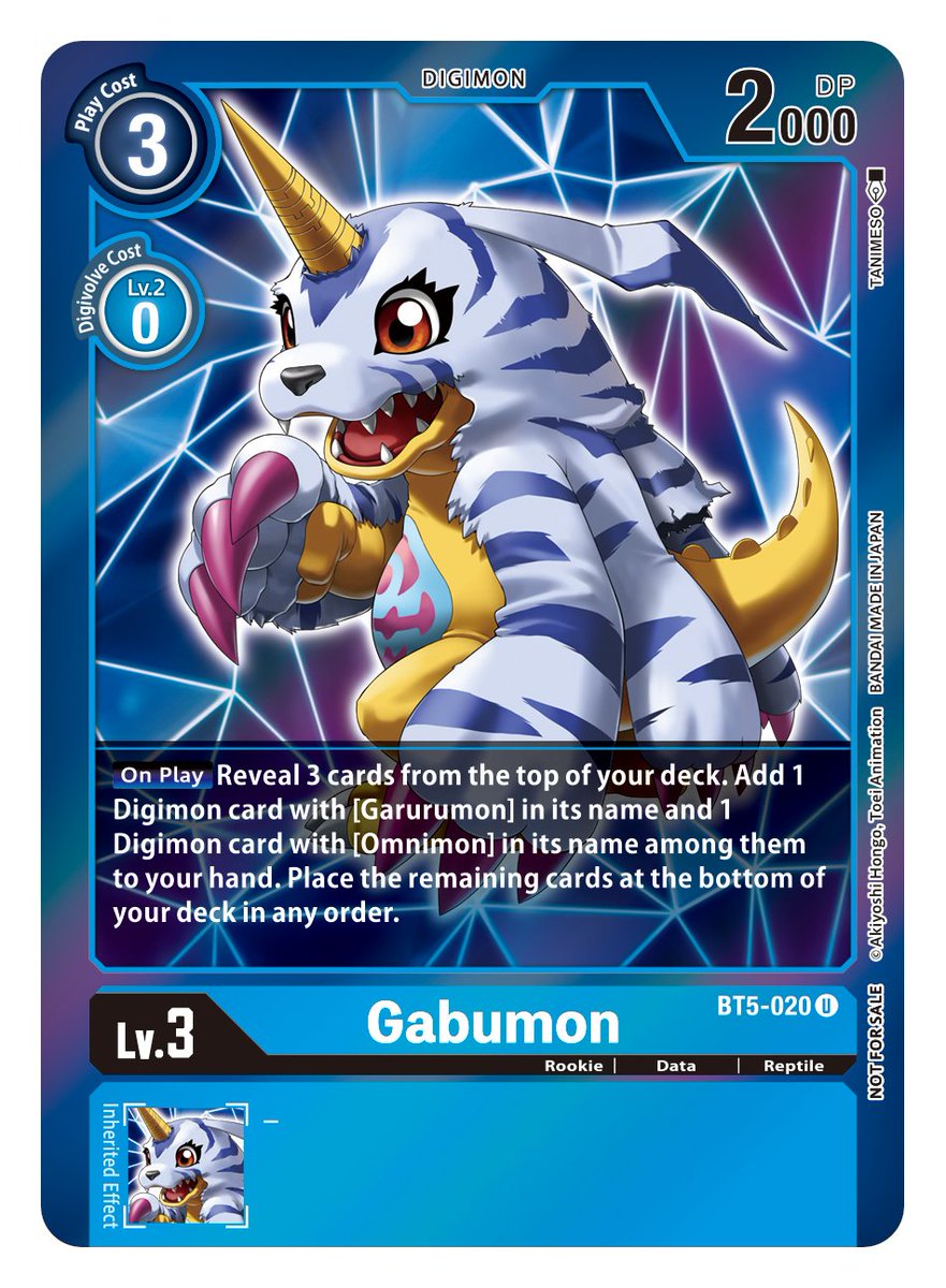 Gabumon [BT5-020] (Event Pack 2) [Battle of Omni] | Cracking-Singles