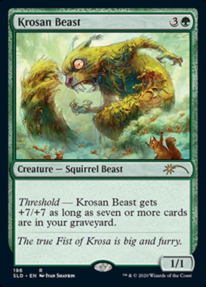 Krosan Beast [Secret Lair Drop Series] | Cracking-Singles