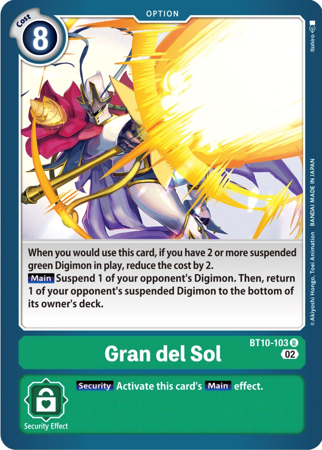 Gran del Sol [BT10-103] [Xros Encounter] | Cracking-Singles