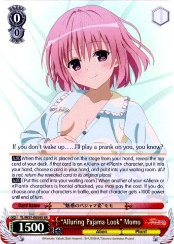 "Alluring Pajama Look" Momo (TL/W37-E059S SR) [To Loveru Darkness 2nd] | Cracking-Singles