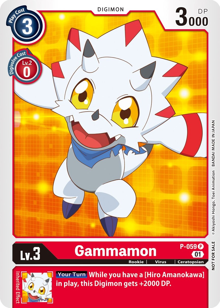 Gammamon [P-059] (Official Tournament Pack Vol. 5) [Promotional Cards] | Cracking-Singles