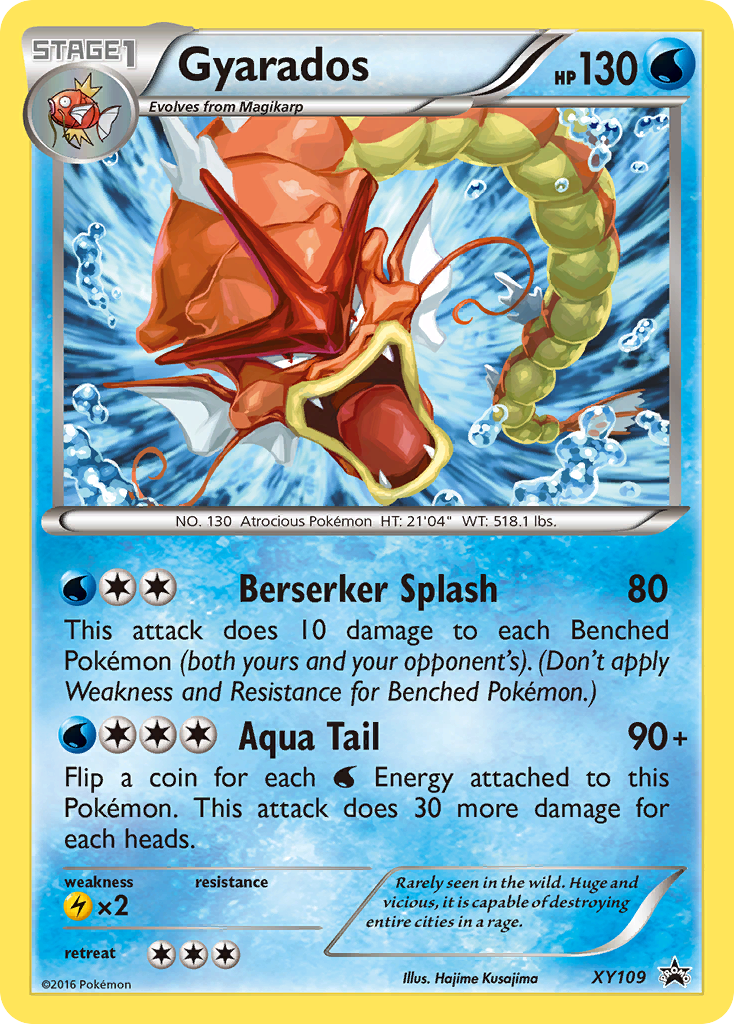 Gyarados (XY109) [XY: Black Star Promos] | Cracking-Singles