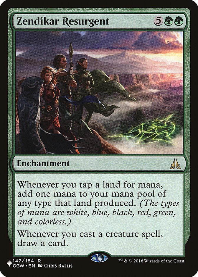 Zendikar Resurgent [The List] | Cracking-Singles