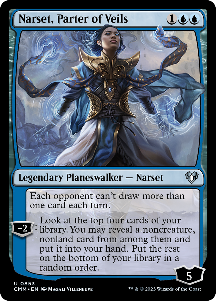 Narset, Parter of Veils [Commander Masters] | Cracking-Singles