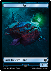 Fish // Alien Insect Double-Sided Token [Doctor Who Tokens] | Cracking-Singles