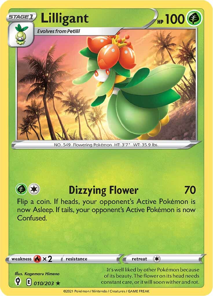 Lilligant (010/203) [Sword & Shield: Evolving Skies] | Cracking-Singles