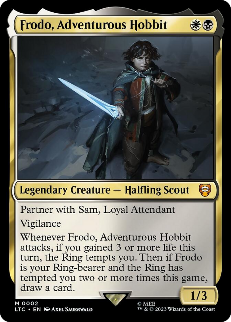 Frodo, Adventurous Hobbit [The Lord of the Rings: Tales of Middle-Earth Commander] | Cracking-Singles