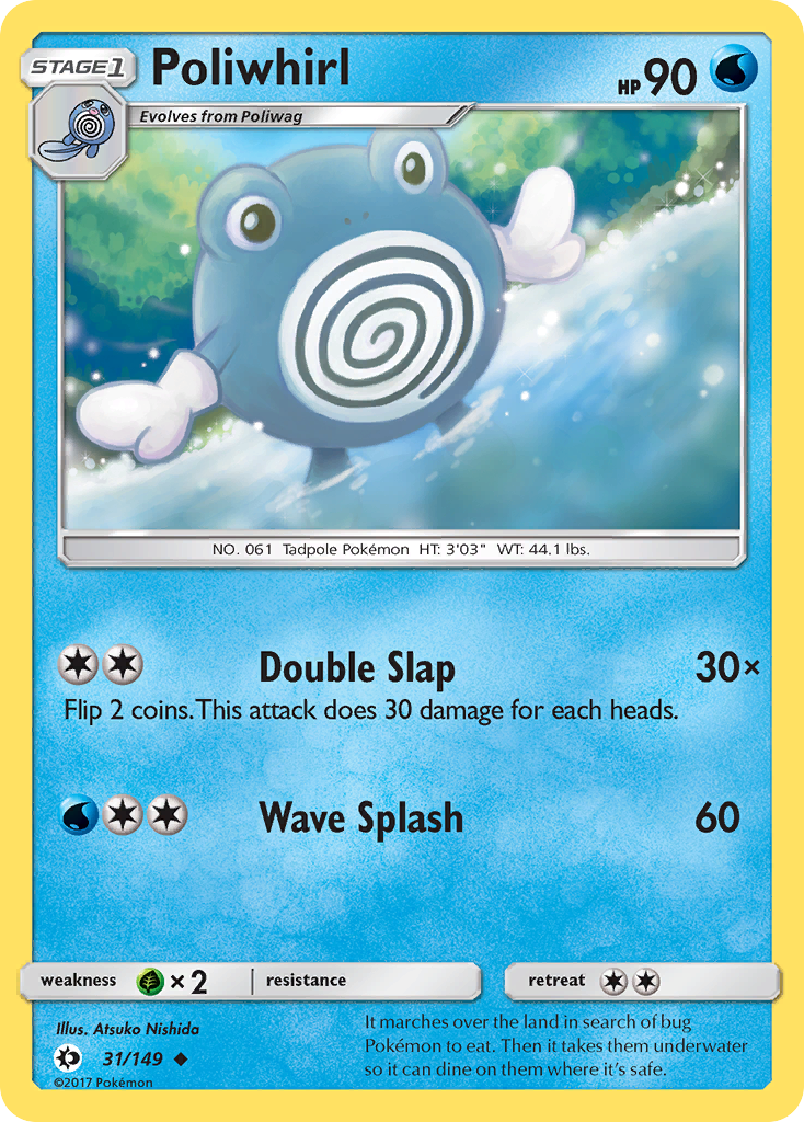 Poliwhirl (31/149) [Sun & Moon: Base Set] | Cracking-Singles