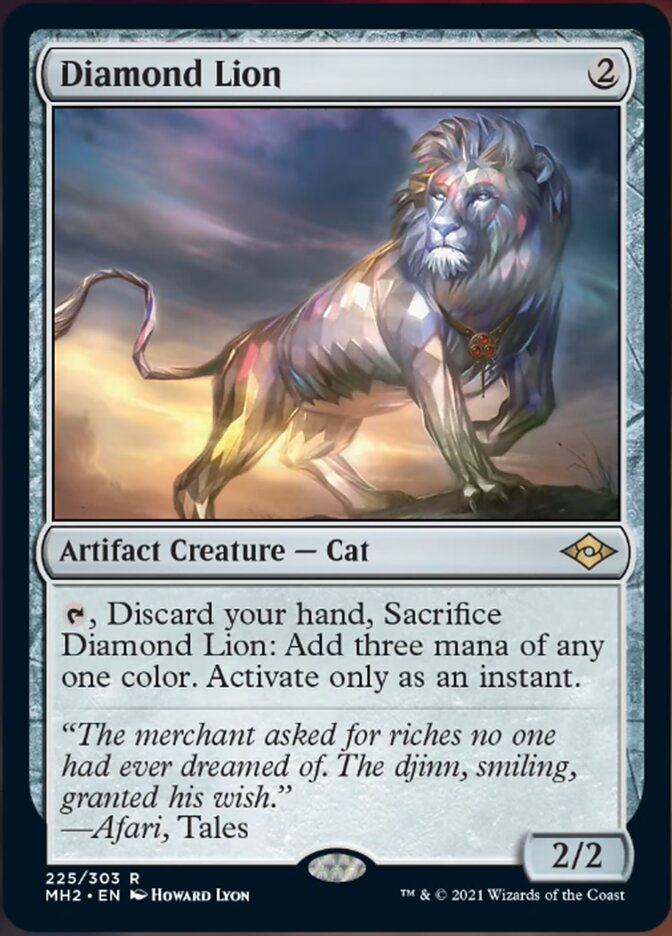 Diamond Lion [Modern Horizons 2] | Cracking-Singles