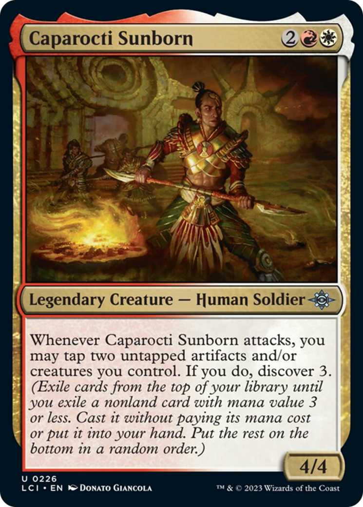 Caparocti Sunborn [The Lost Caverns of Ixalan] | Cracking-Singles