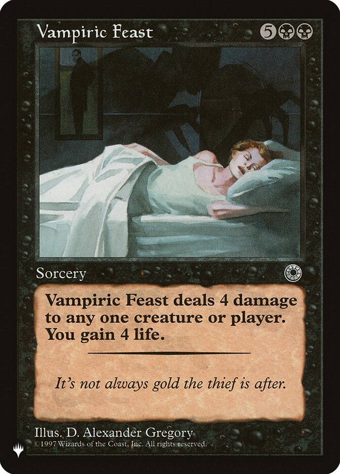 Vampiric Feast [The List] | Cracking-Singles