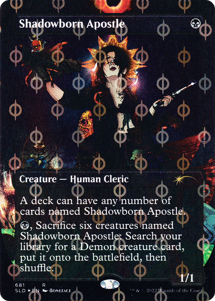 Shadowborn Apostle (681) (Step-and-Compleat Foil) [Secret Lair Drop Promos] | Cracking-Singles