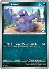 Grimer (126/198) [Scarlet & Violet: Base Set] | Cracking-Singles