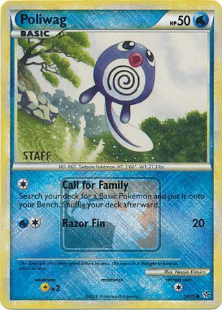 Poliwag (58/95) (League Promo Staff) [HeartGold & SoulSilver: Unleashed] | Cracking-Singles