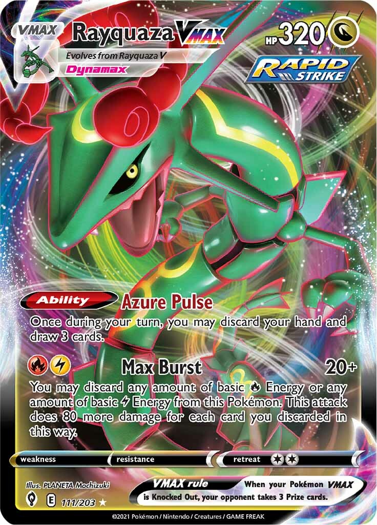 Rayquaza VMAX (111/203) [Sword & Shield: Evolving Skies] | Cracking-Singles