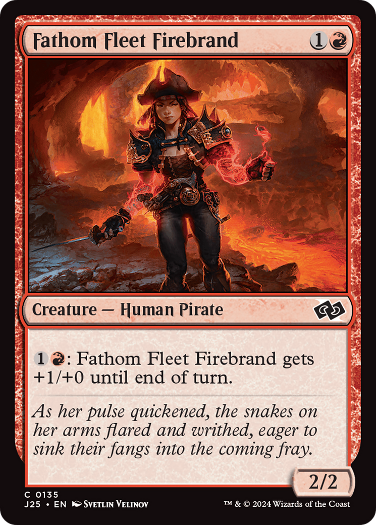 Fathom Fleet Firebrand [Foundations Jumpstart] | Cracking-Singles