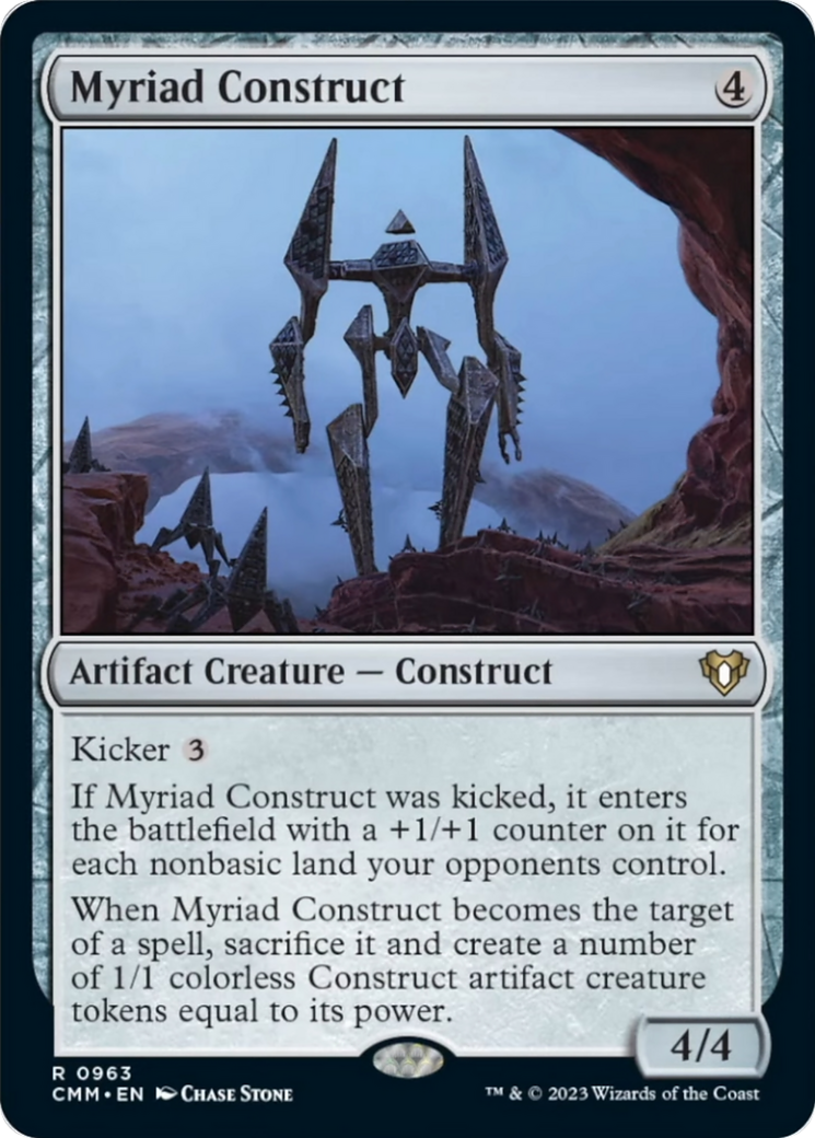 Myriad Construct [Commander Masters] | Cracking-Singles