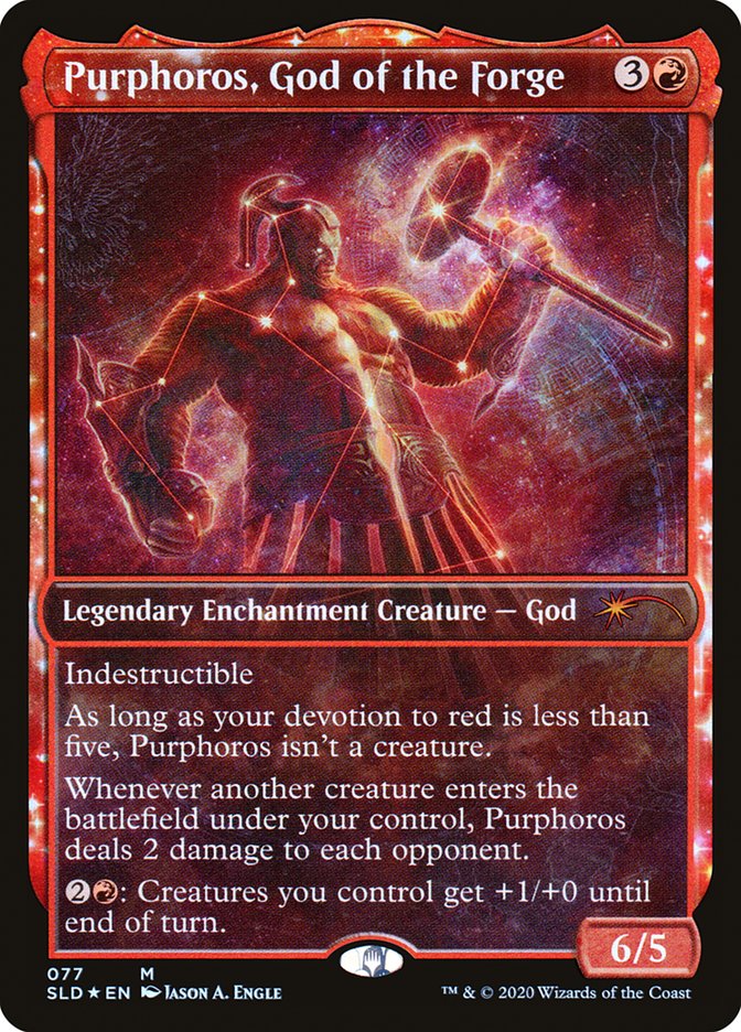 Purphoros, God of the Forge [Secret Lair Drop Series] | Cracking-Singles