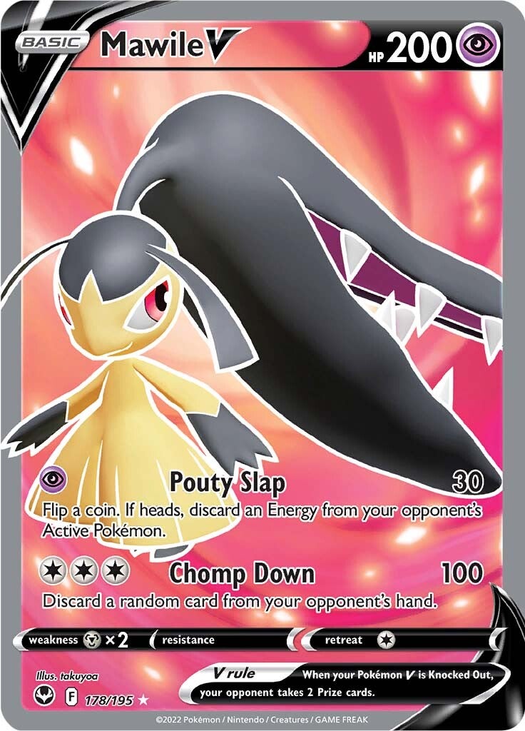 Mawile V (178/195) [Sword & Shield: Silver Tempest] | Cracking-Singles