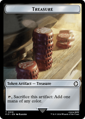 Treasure (018) // Wasteland Double-Sided Token [Fallout Tokens] | Cracking-Singles