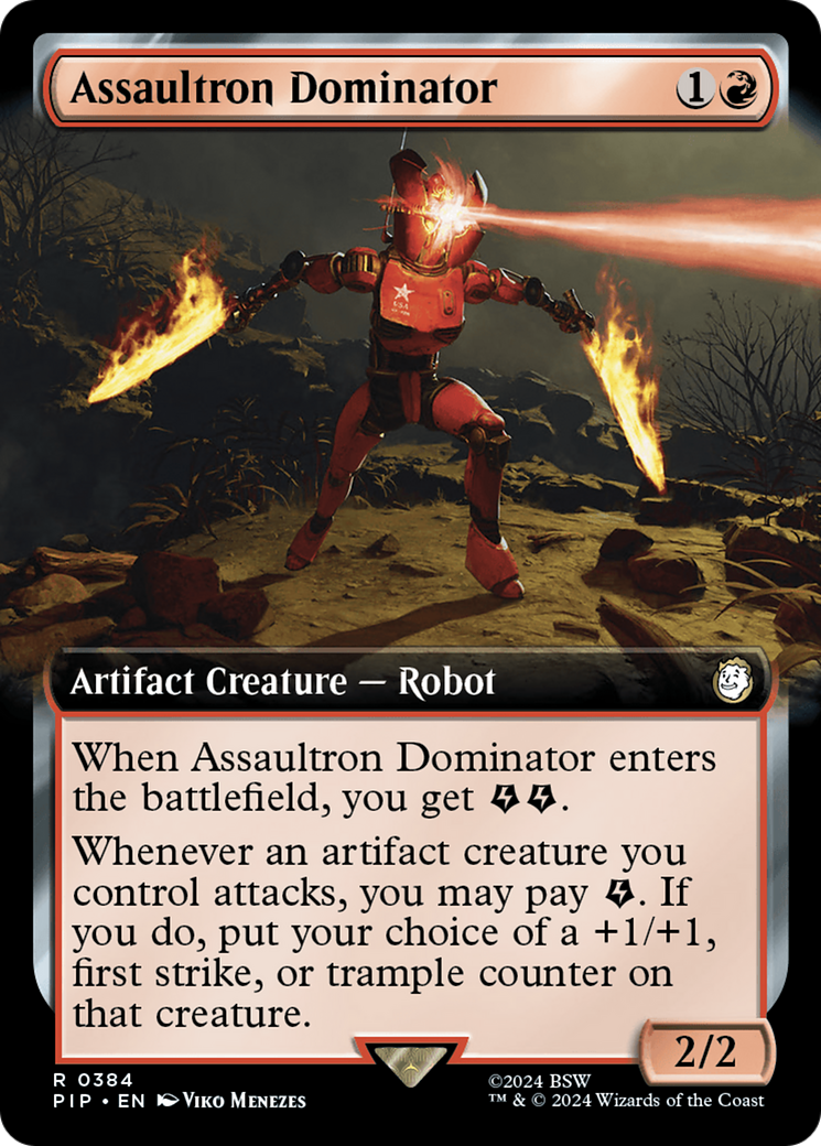 Assaultron Dominator (Extended Art) [Fallout] | Cracking-Singles