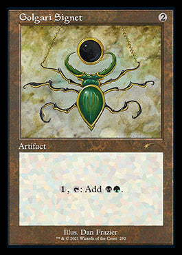 Golgari Signet (Retro) [Secret Lair Drop Series] | Cracking-Singles