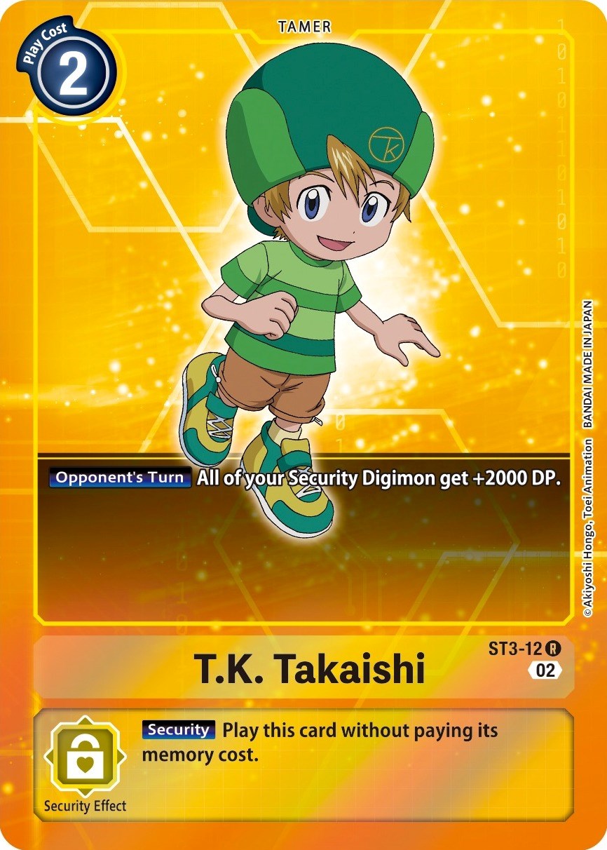 T.K. Takaishi [ST3-12] (Alternate Art) [Starter Deck: Jesmon] | Cracking-Singles