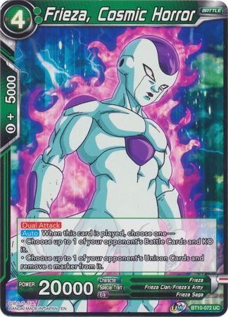 Frieza, Cosmic Horror (BT10-072) [Rise of the Unison Warrior 2nd Edition] | Cracking-Singles