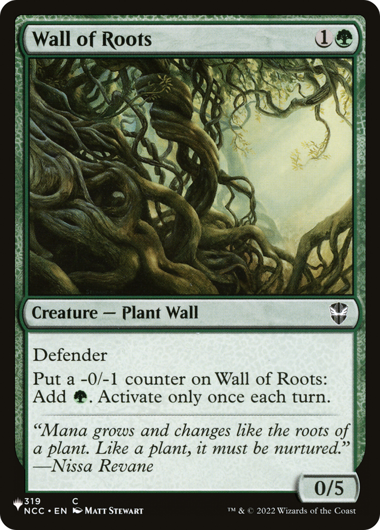 Wall of Roots [The List] | Cracking-Singles