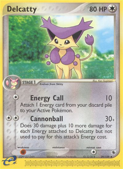 Delcatty (29/109) [EX: Ruby & Sapphire] | Cracking-Singles