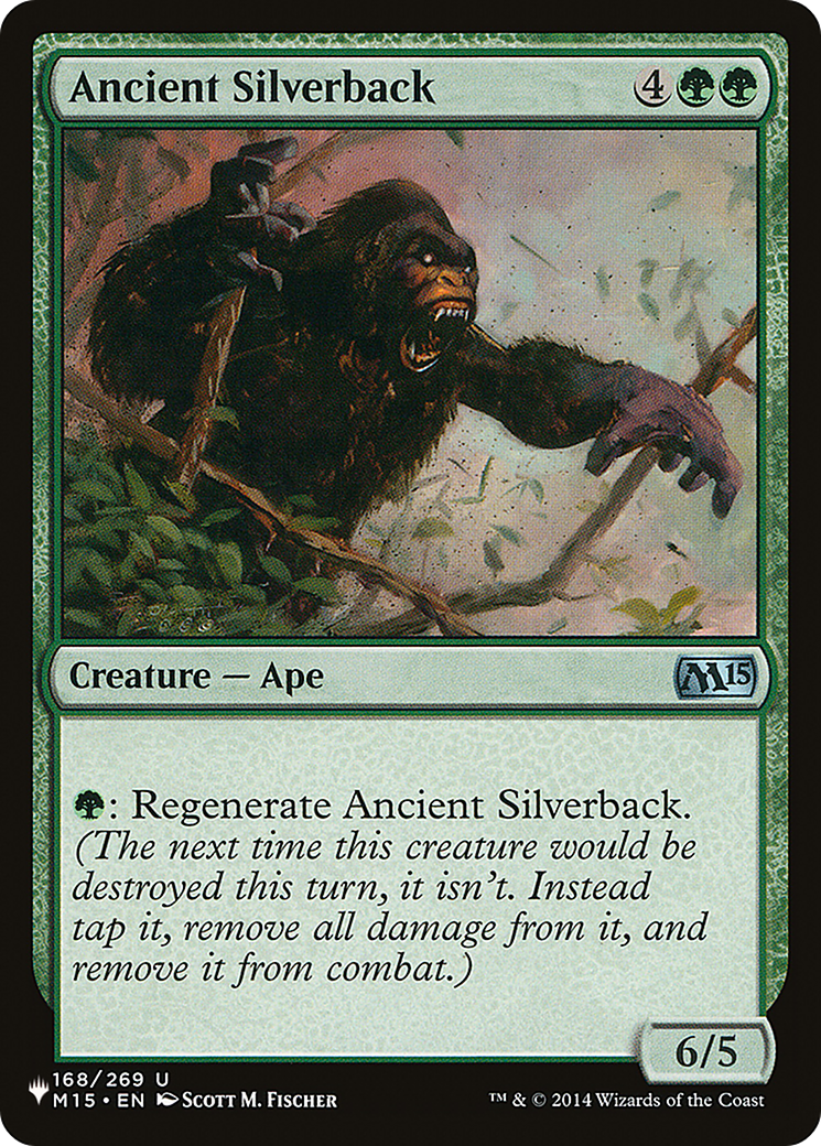 Ancient Silverback [The List] | Cracking-Singles