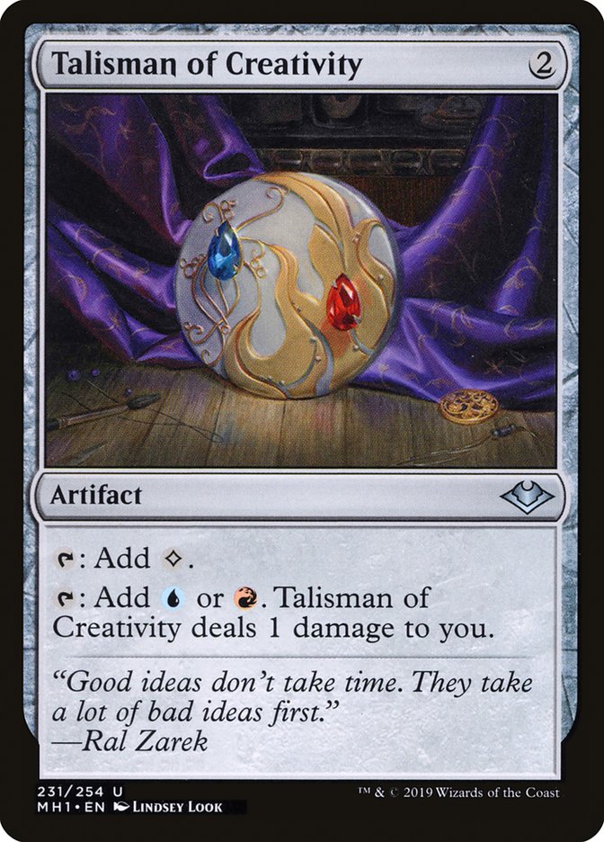 Talisman of Creativity [Modern Horizons] | Cracking-Singles