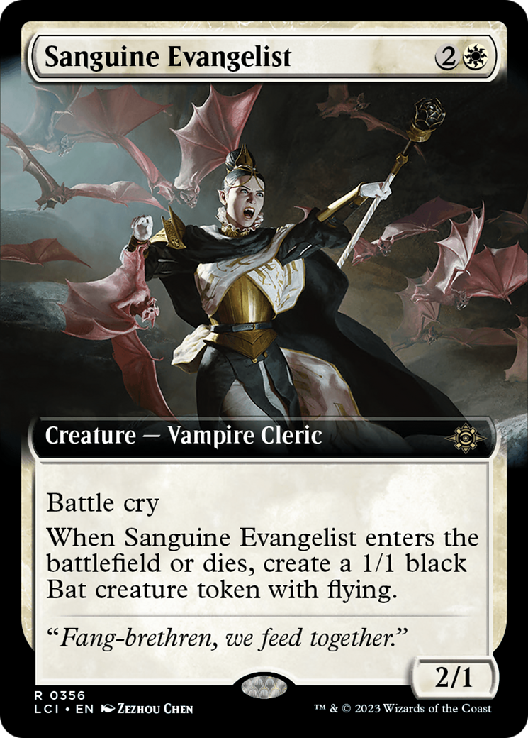 Sanguine Evangelist (Extended Art) [The Lost Caverns of Ixalan] | Cracking-Singles