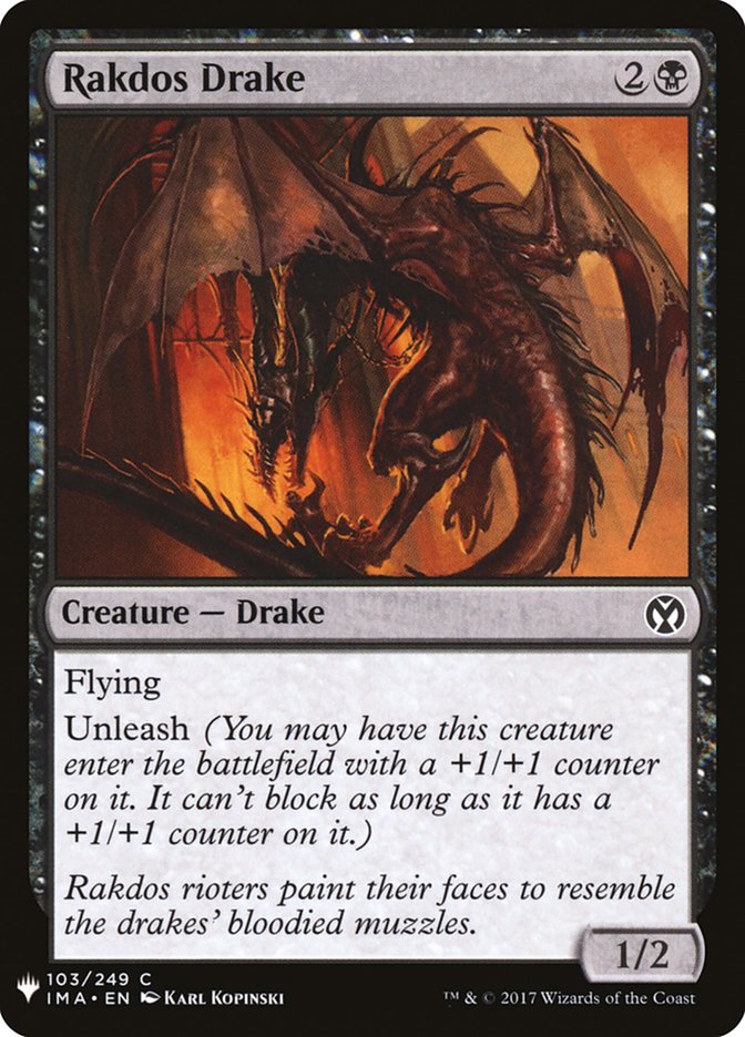 Rakdos Drake [Mystery Booster] | Cracking-Singles