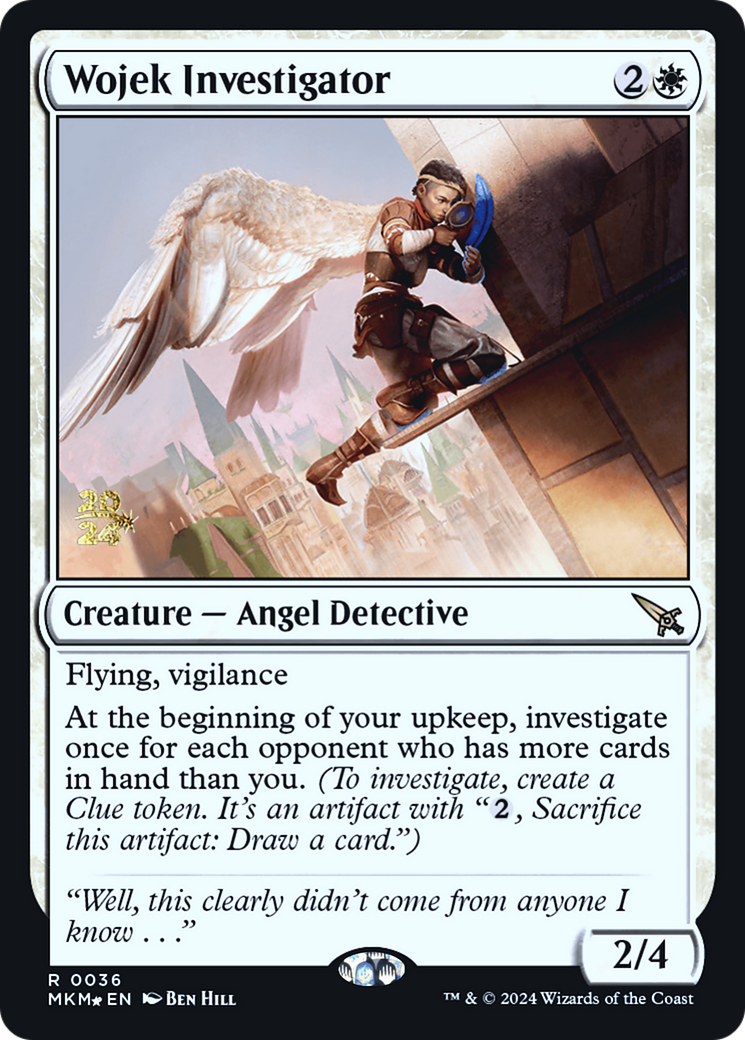 Wojek Investigator [Murders at Karlov Manor Prerelease Promos] | Cracking-Singles