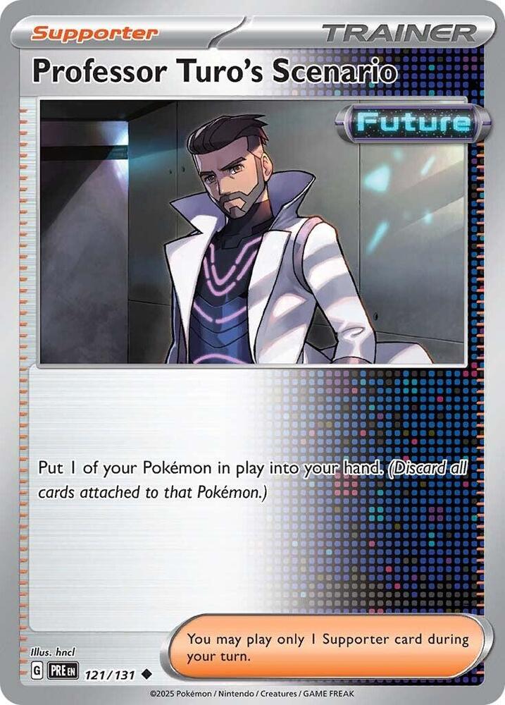 Professor Turo's Scenario (121/131) [Scarlet & Violet: Prismatic Evolutions] | Cracking-Singles