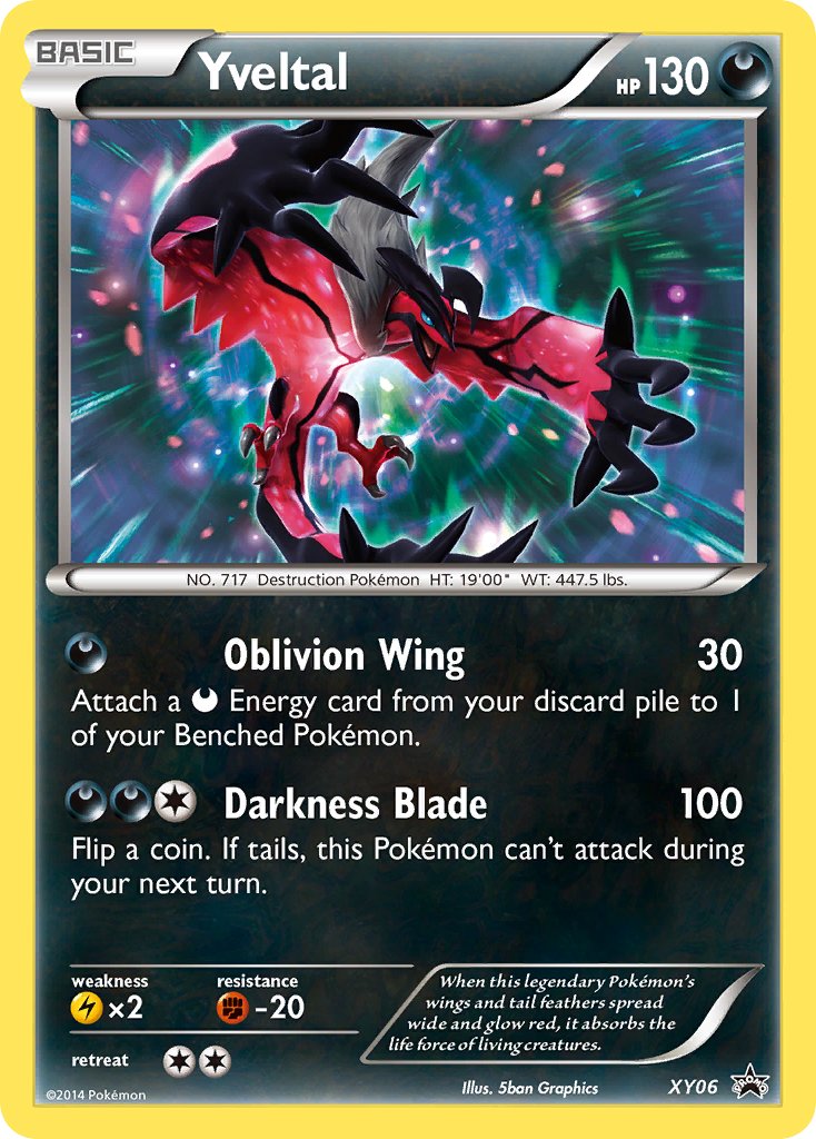 Yveltal (XY06) [XY: Black Star Promos] | Cracking-Singles