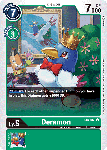 Deramon [BT5-053] [Battle of Omni] | Cracking-Singles