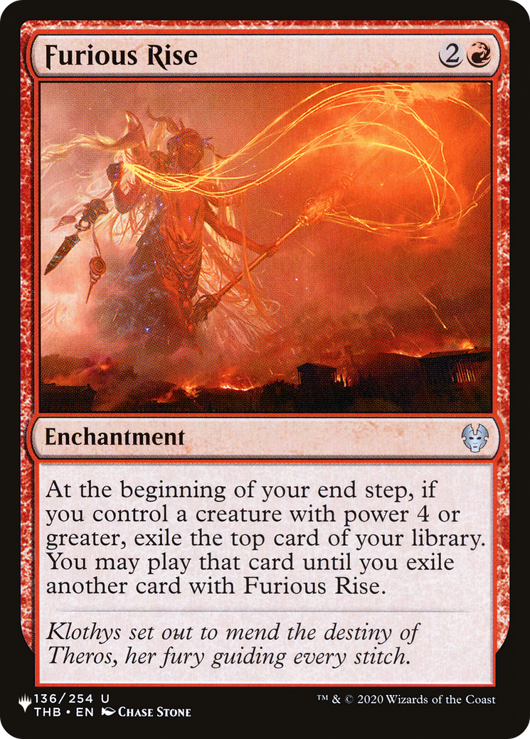 Furious Rise [The List] | Cracking-Singles