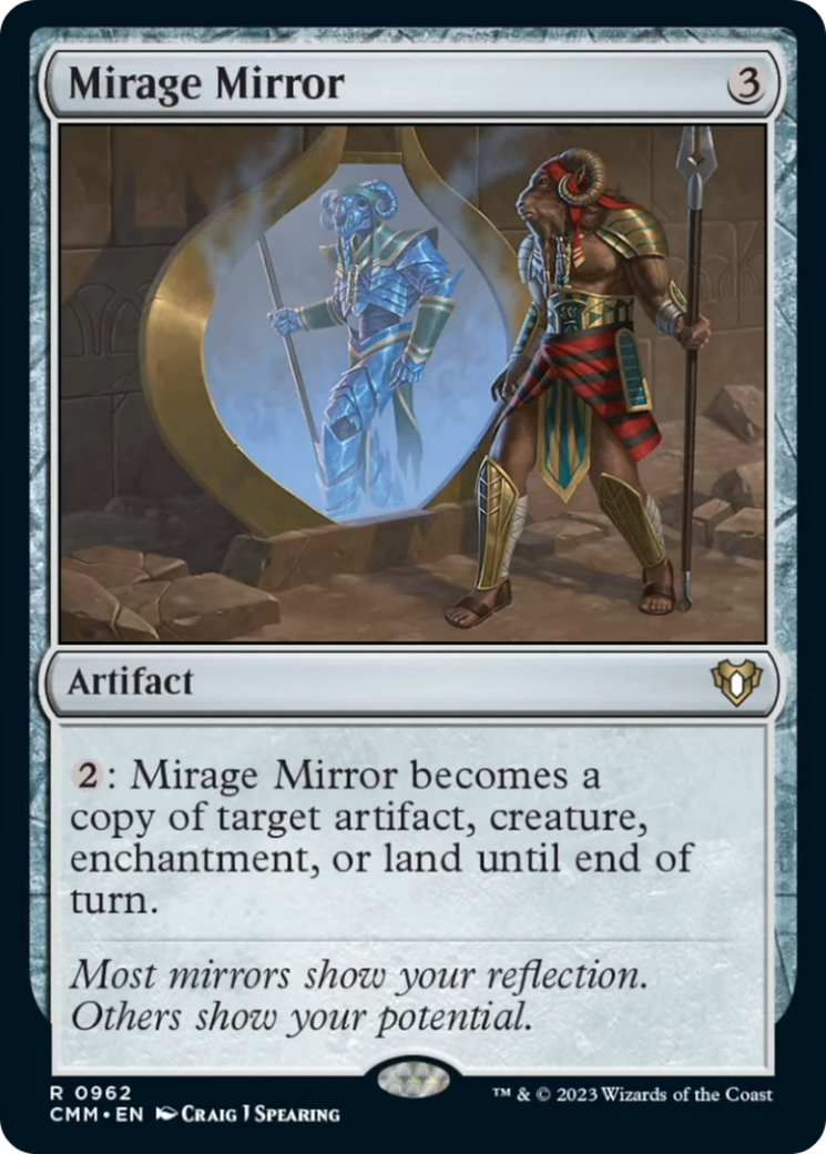 Mirage Mirror [Commander Masters] | Cracking-Singles