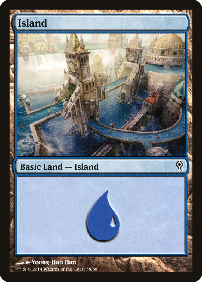 Island (38) [Duel Decks: Jace vs. Vraska] | Cracking-Singles