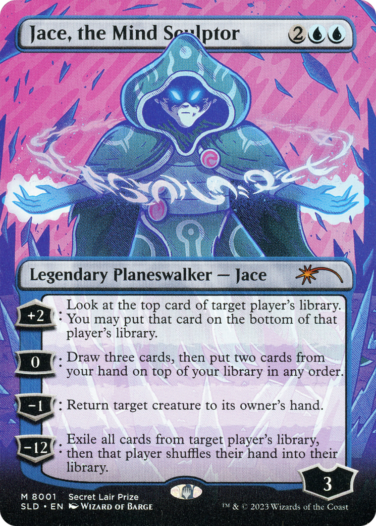 Jace, the Mind Sculptor (Borderless) [Secret Lair Drop Promos] | Cracking-Singles